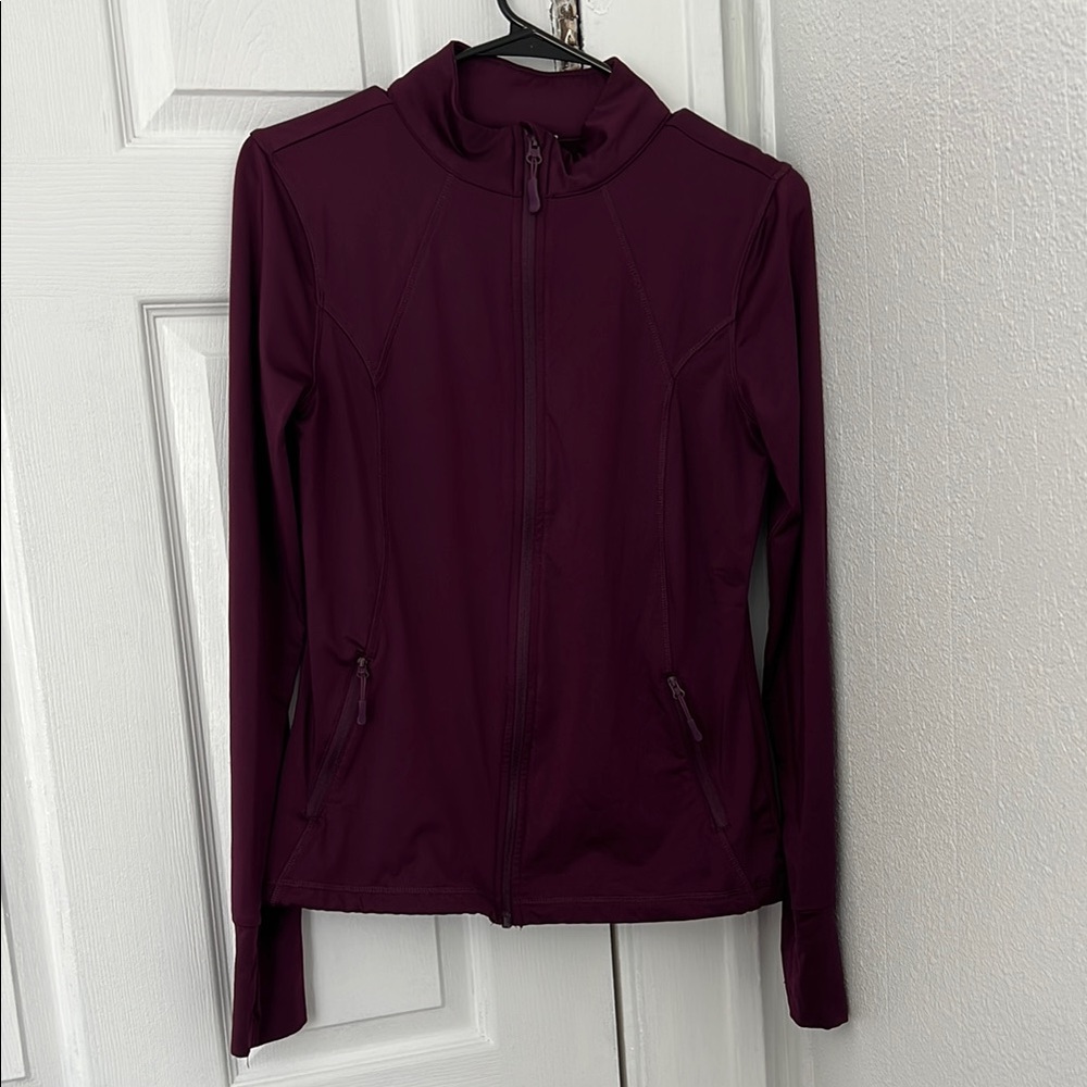 Forever 21 Plum Purple Workout Jacket Size Large